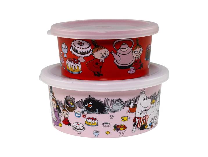Rätt Start Mumin Picknick Lilla My Snackbox, lot de 2 Multi