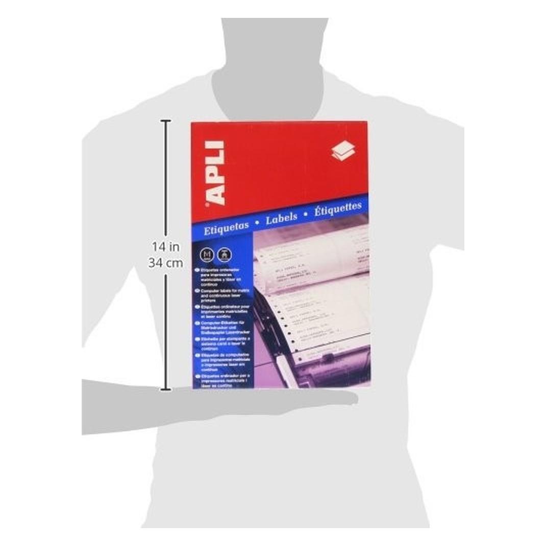 Apli Computeretikette weiss 88,9X 23,3-1 (42828897)