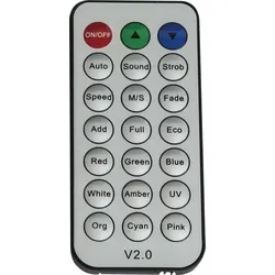 Showtec IR Remote for EventLITE 4/10 Zubehör batteriebetriebener Strahler