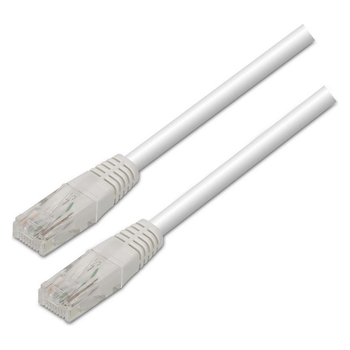 Aisens A133-0200 Netzwerkkabel Weiss 5 m Cat5e U/UTP (UTP) (U/UTP, CAT5e, 5 m) (A133-0200)