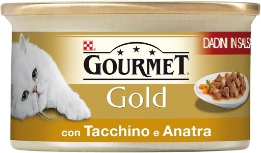 Purina GOURMET GOLD DADINI C/TACCHINO E ANATRA 85GR