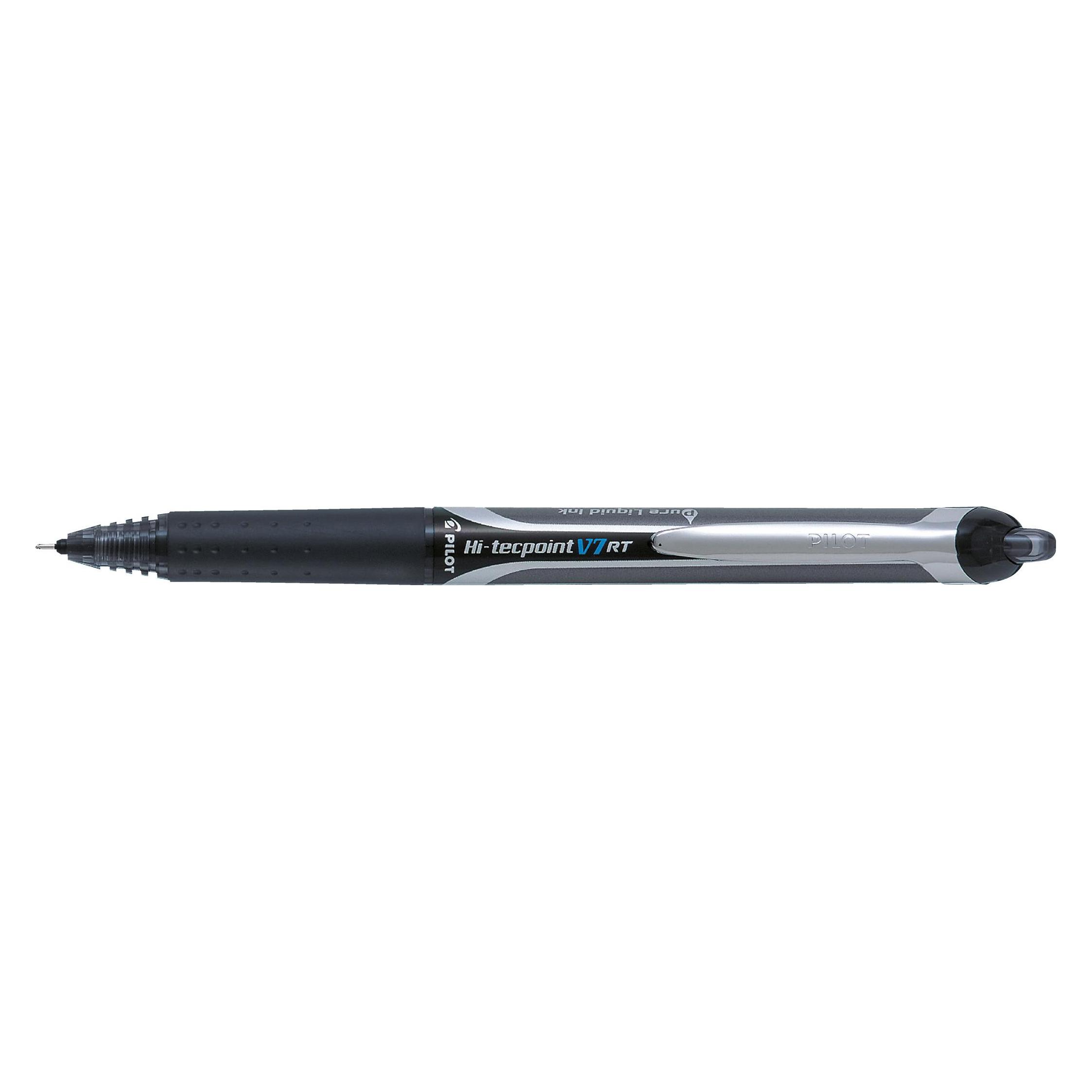 Pilot Tintenroller Hi-Tecpoint V7 RT, schwarz (1x) (342943)