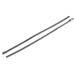 RS PRO Edelstahl 201x4,6 (Metallkabelbinder, 200 mm, 100 Stk.)