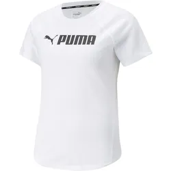 Puma, Damen, Sportshirt, Fit Logo Tee (M), Weiss