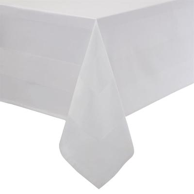 Gastronoble 10 Tischdecken Mitre Luxury Satin Band - weiß - 137 x 137cm - 100 % Baumwolle