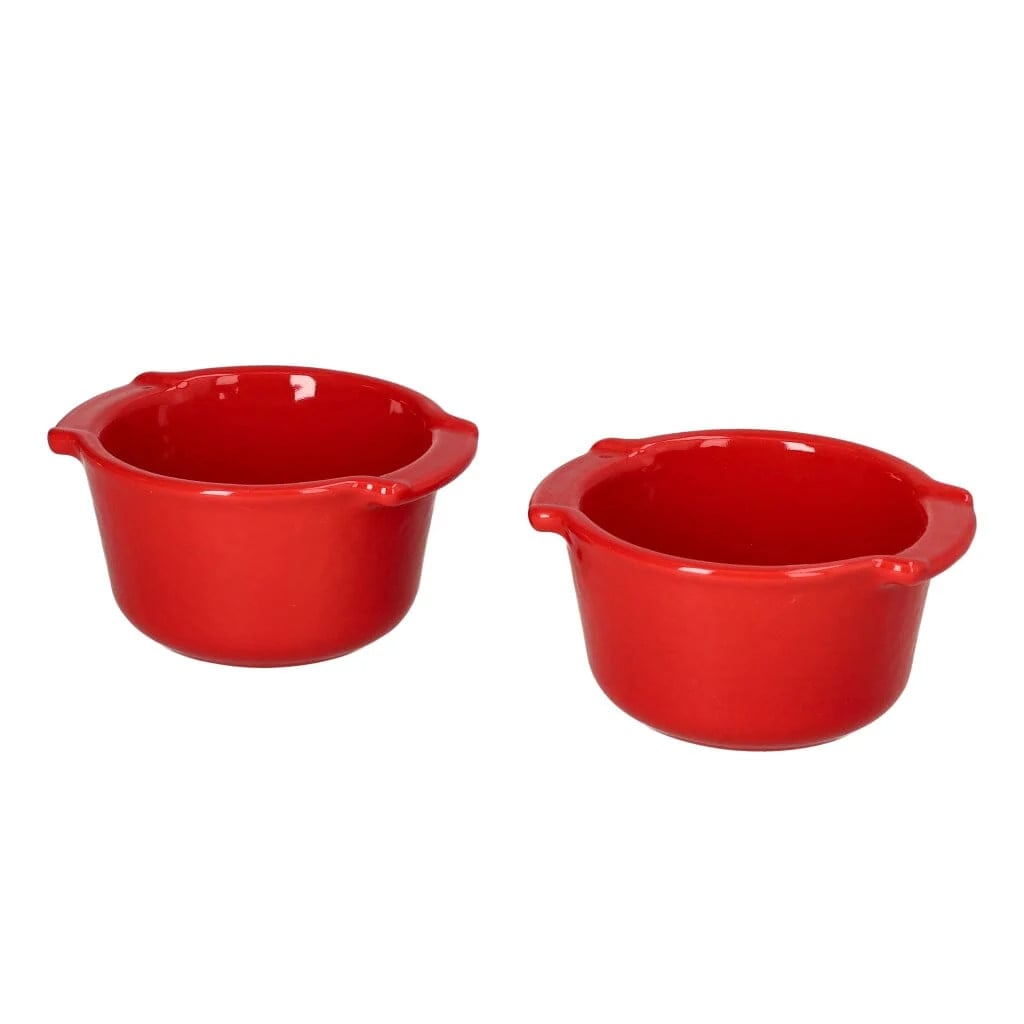 Peugeot Appolia Duo Ramequins 11cm Rood