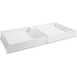 Flexa Bettkasten White 2er Set Lack Weiß