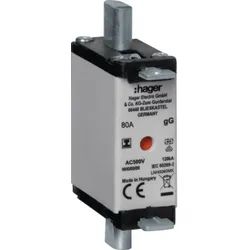 Hager NH-Sicherung NH000 gG LNH0080MK