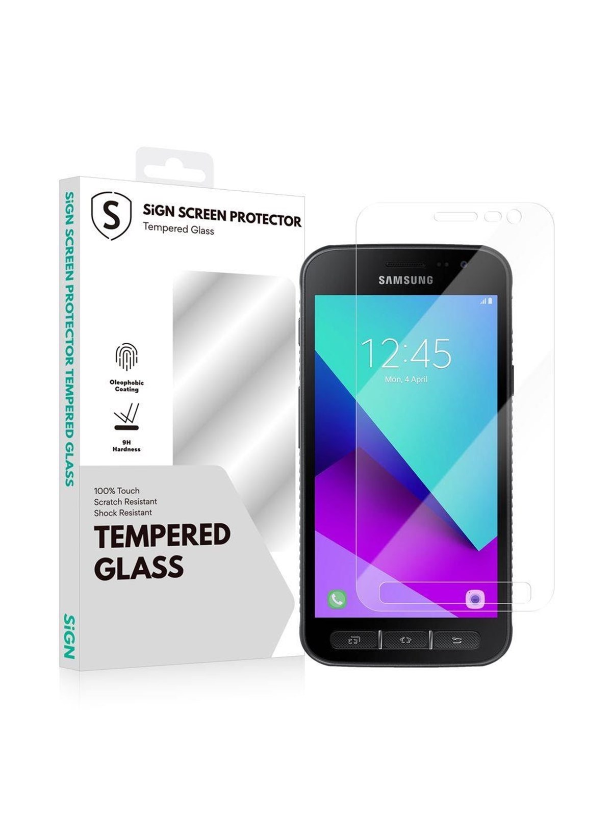 SiGN Tempered Glass Screen Protector for Samsung Galaxy Xcover 4