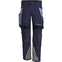 Bundhose "IRON" - S64 (kurz) - marine/grau