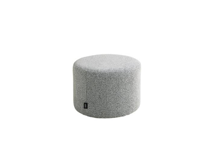 Schöner Wohnen Pouf, Grau, Textil, Füllung: Schaumstoff, 50x34x50 cm, Indoor, Sitzfläche gepolstert, Poufs