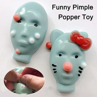 Inspire Select Funny Pimple Popper Stress Relief Toy Reusable Acne Squeeze Fidget For Anxiety & Desk Decor b