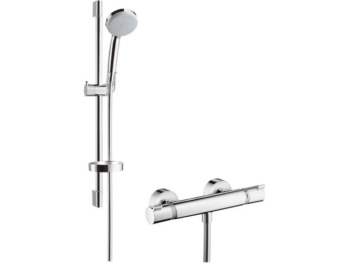 Hansgrohe Combiné de douche Croma 100 Vario / Ecostat Comfort Unica C 650mm