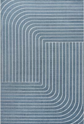 JONATHAN Y Aarhus Minimalist Angle Geometric Ivory/Cream Area Rug