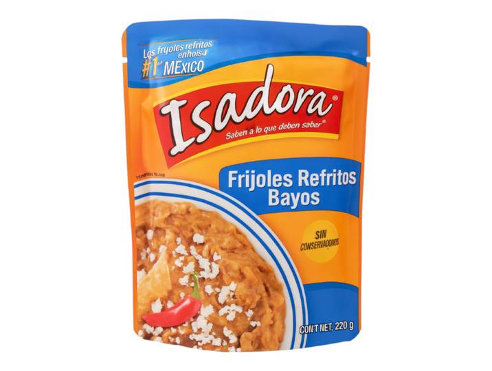 ISADORA Bayos refried beans pouch 220 gr