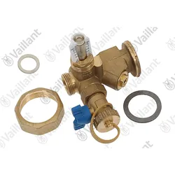 Vaillant Entleerung mit Durchflussmesser 117202