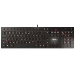 Cherry KC 6000 Slim Keyboard PN Layout USB schwarz