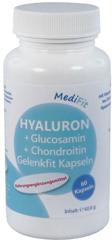 Medifit HYALURON+GLUCOSAMIN+Chondroitin Gelenkfit Kapseln 60 St
