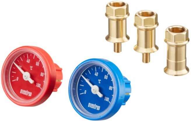 OV Kit de transformation thermomètre anthracite pour Optibal P DN 25/32 Set ; Oventrop (1078182)
