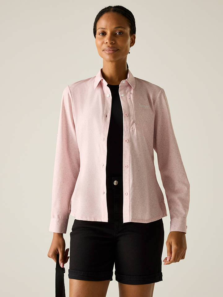 Regatta Funktionshemd "Travel Light" in Rosa - 40
