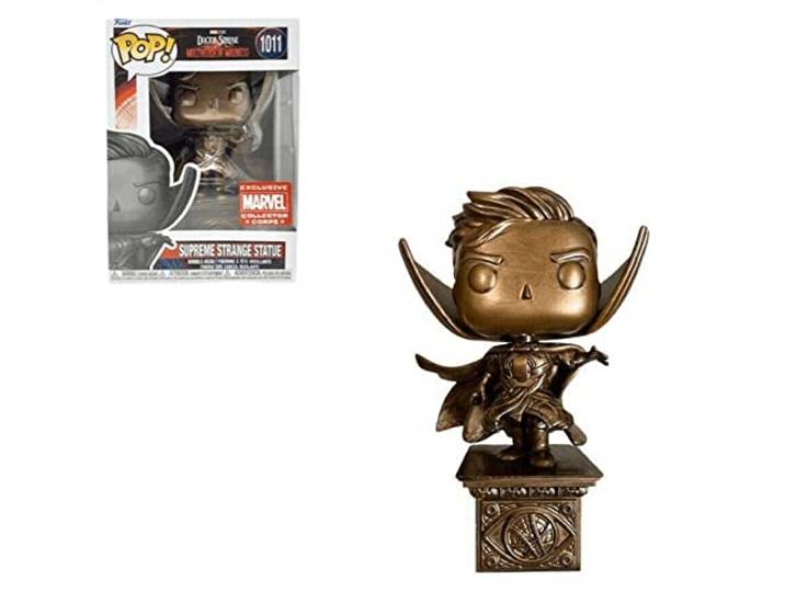 Funko POP! Marvel Collectors Corps Exclusief Supreme Strange Statue # 1011 met gratis acryl hoes!