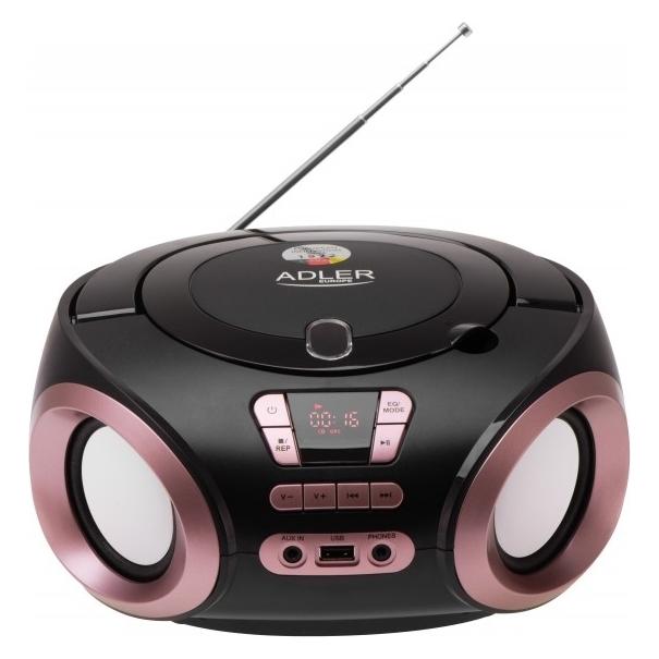 Adler Odtwarzacz CD/MP3 (boombox) AD 1181bc (FM) (AD 1181bc)
