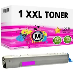 Druckfuxx, Toner, XXL Toner für OKI MC 860 CDTN MC 860 CDXN MC 860 DN 44059210 Magenta