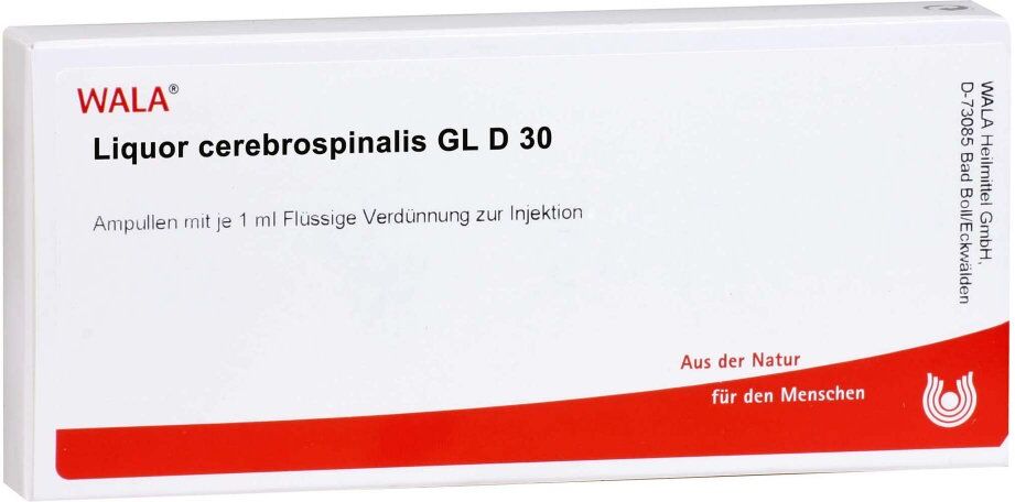 Wala Liquor Cerebrospinalis Gl D30 Ampullen