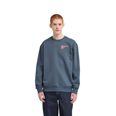 Sweatshirt ELEMENT "Great Beyond", Herren, Gr. M, blau (schwarz slate), Obermaterial: 50% Baumwolle, 30% Baumwolle, 20% Polyester., Sweatshirts Sweatshirt