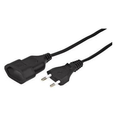 E+P SVE 4 1AC outlet(s) 3m Schwarz Verlängerungskabel (3 m) (SVE 4)