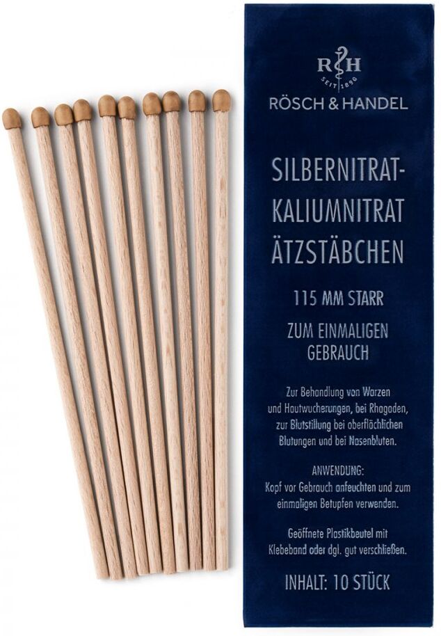 Silbernitrat-kaliumnitr.ätzstäb.ätzstift 115mm st.