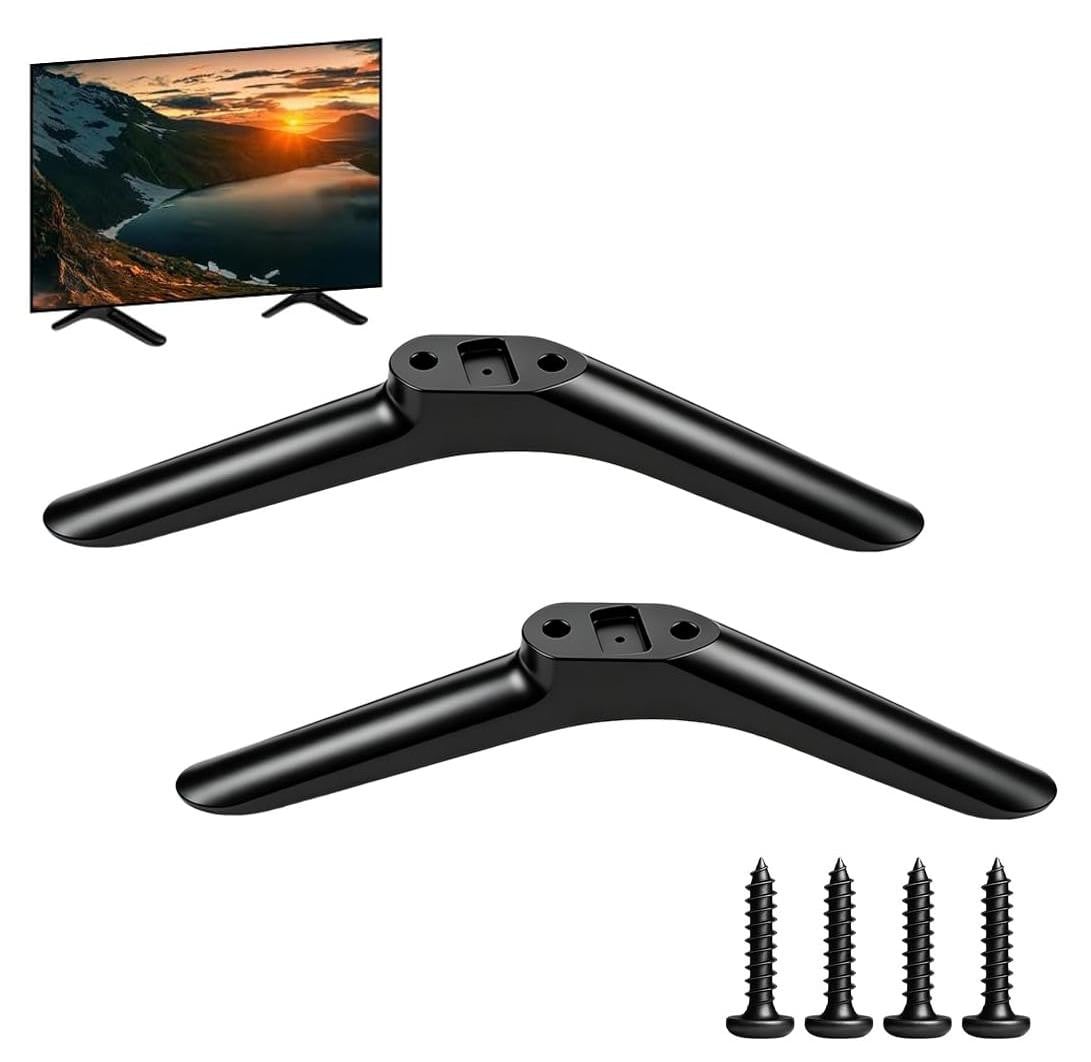 Selius 2-pack universele tv-standaard, zwart, 32 inch