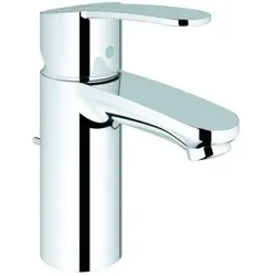 Grohe Eurostyle Waschtischarmatur 2337420E Cosmopolitan, chrom, SilkMove ES, Ablaufgarnitur