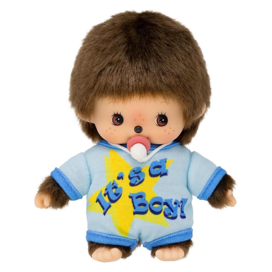 Monchhichi Plüschfigur Bebichhichi Romper It's a Boy 15cm (14 cm) (203840)