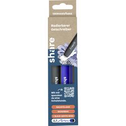 share Gelroller Blau, Schwarz 0.7 mm 4-0023-2-1000