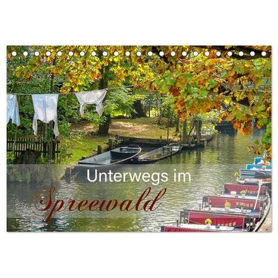 Unterwegs im Spreewald (Tischkalender 2027 DIN A5 quer), CALVENDO Monatskalender