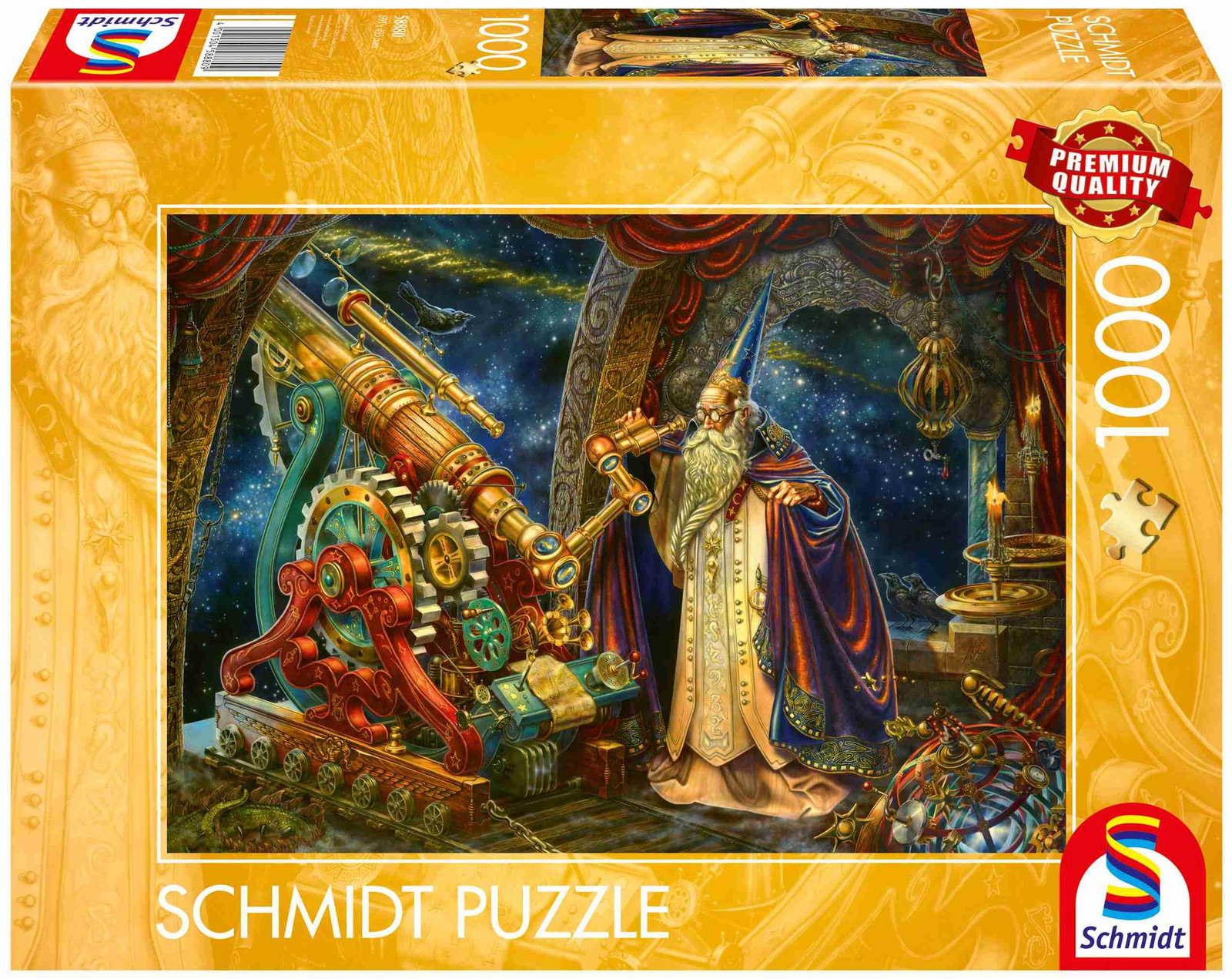 Schmidt Spiele Puzzel De astronoom 1000 onderdelen