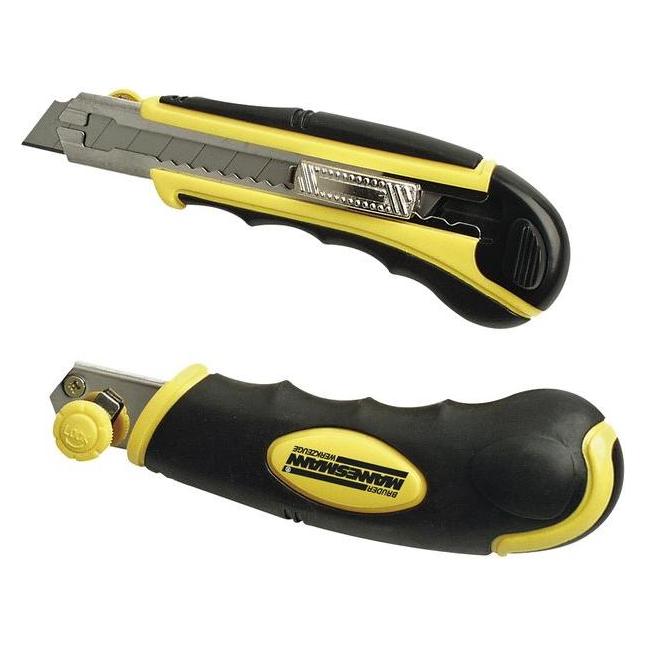 Mannesmann Universalmesser mit Softgrip a (Cutter) (60100)