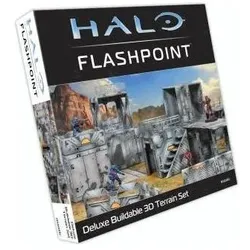 Mantic Halo: Flashpoint - Deluxe Buildable 3D Terrain Set (Englisch, 2 Spieler)