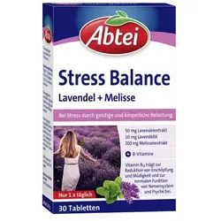 ABTEI Stress Balance Lavendel+Melisse Tabletten TF 36 g