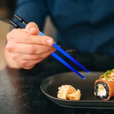 KitchenNation LED Luminous Chopsticks, Light Up Dinning Party Tableware, Multicolor Kitchen Accessories, LED Stick Kitchenware Idea purple