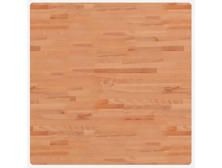 GKHPYURE Tischplatte 90 x 90 x 4 cm quadratisch Massivholz Buche Lackierte Oberfläche, gerade Maserung, abgerundete Ecken, glatte Oberfläche, für Zuhause und Gewerbe
