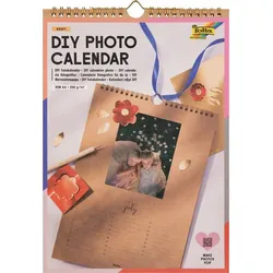 folia Dauerkalender, aus Kraftpapier, 21 x 29,7 cm