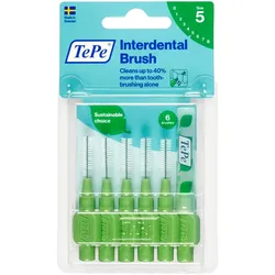 TEPE Interdentalbürste 0,8mm grün 6 St