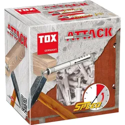 Nageldübel Attack KB 6x50 mm VPE 50 Stück