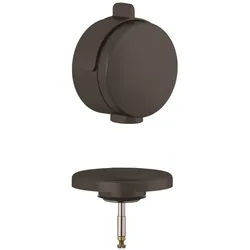 KLUDI ROTEXA MULTI Ein-, Ab- und Überlaufgarnitur Feinbau-Set Brushed Gunmetal 71826N2-00