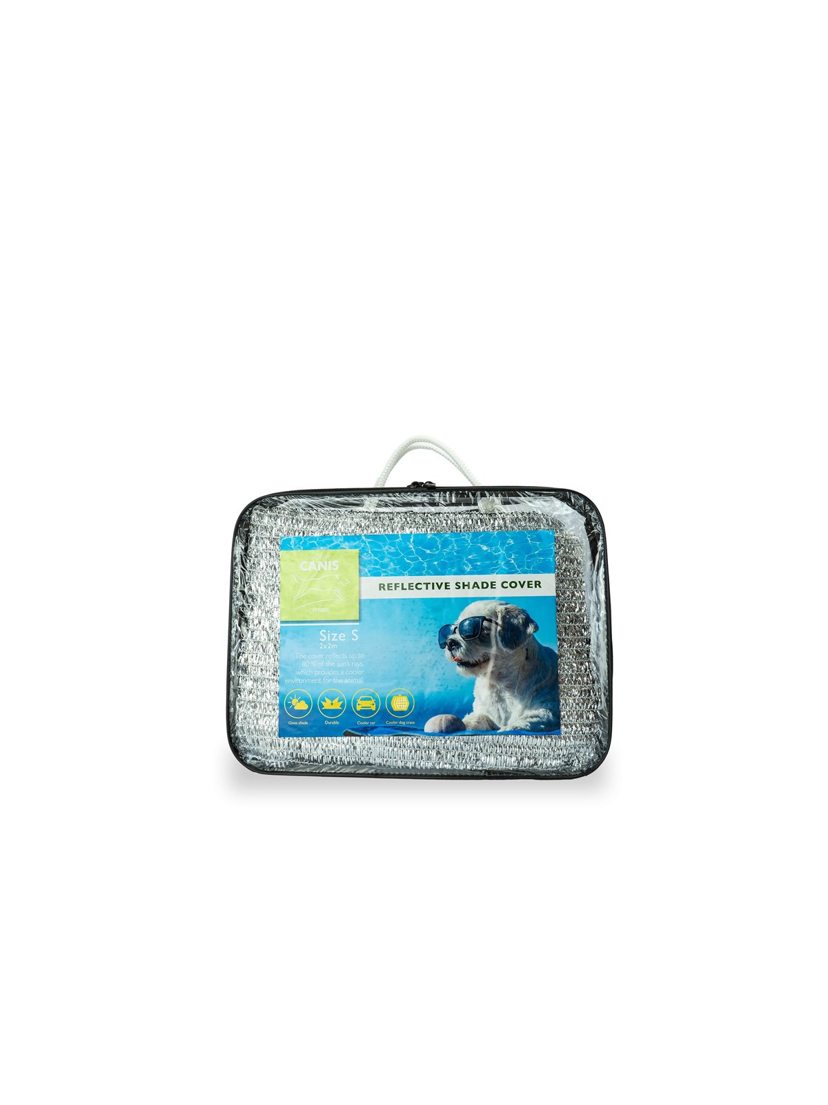 Active Canis Schattierabdeckung Größe S 2x2 meter