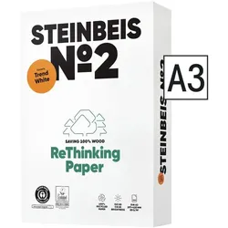 Steinbeis Recyclingpapier »Trend White« weiß