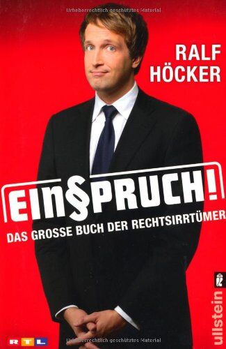 Ralf Höcker - Einspruch!: Das große Buch der Rechtsirrtümer - Preis vom 09.10.2026 07:28:09 h