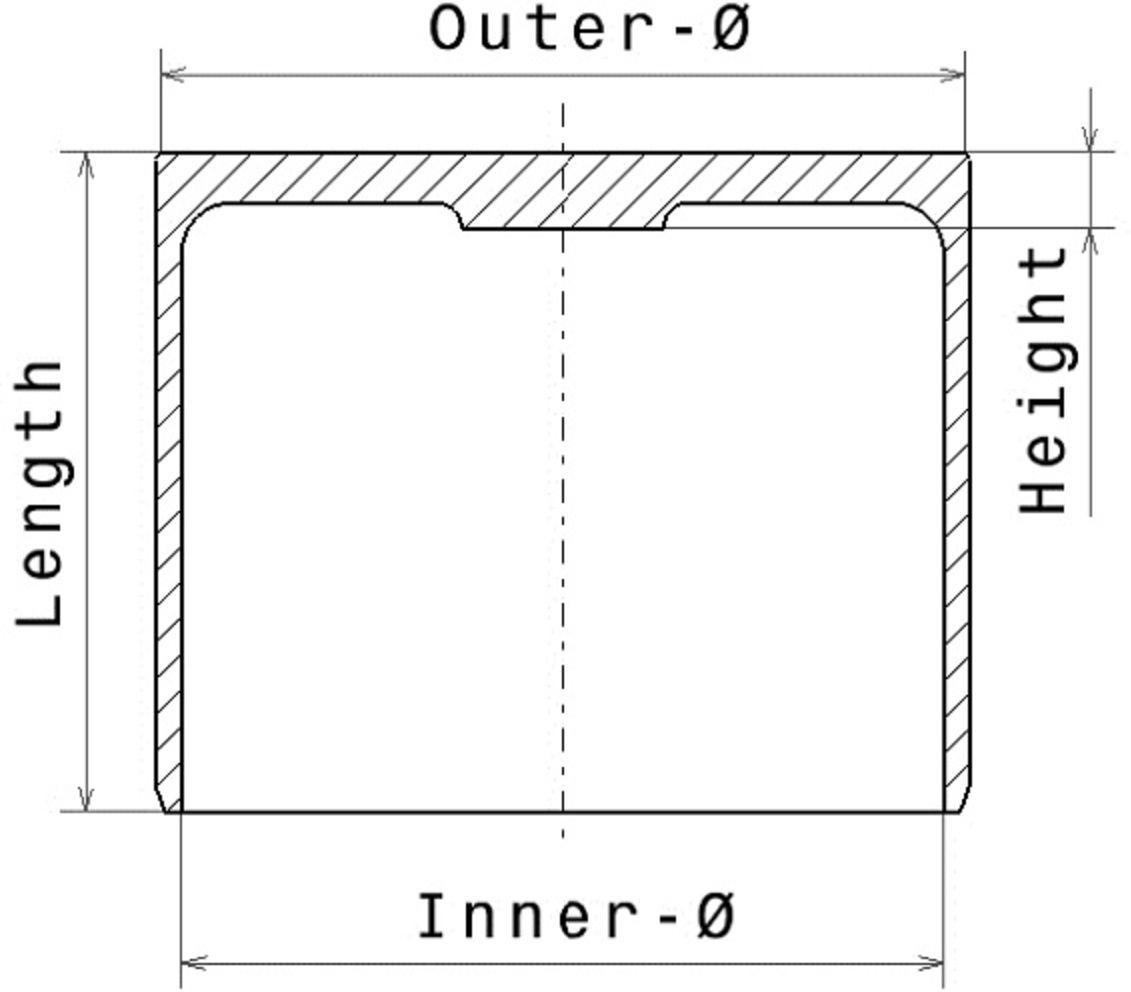 Ventilstößel KOLBENSCHMIDT 50007558